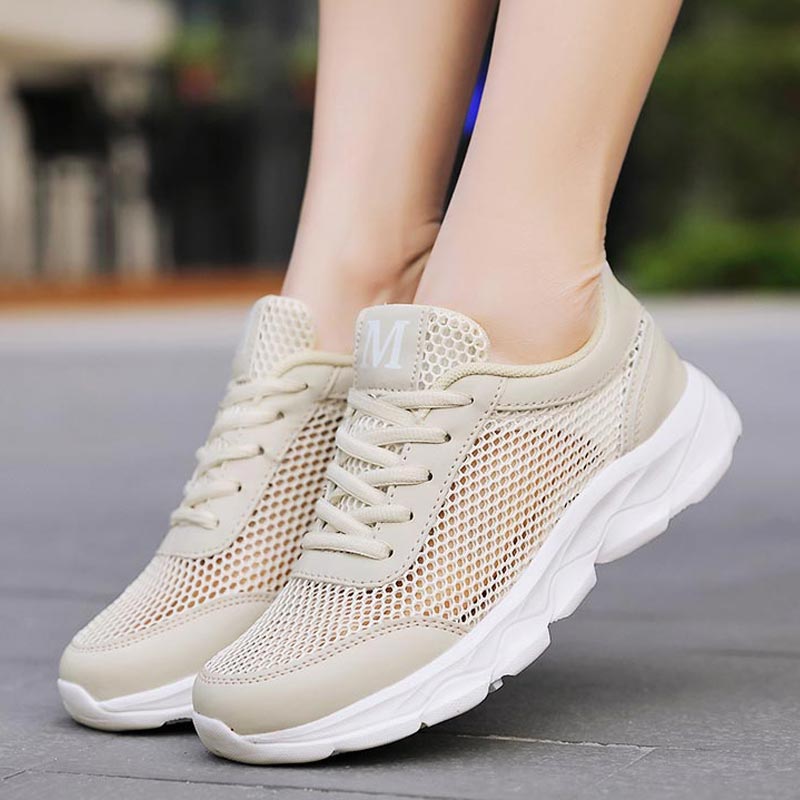 Japanese Lifestyle Online Store - Summer Breathable Sneakers Women Mesh Women's