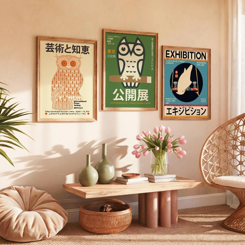 Japanese Exhibition Wall Poste - огляд і ціна Japanese Tokyo Lifestyle