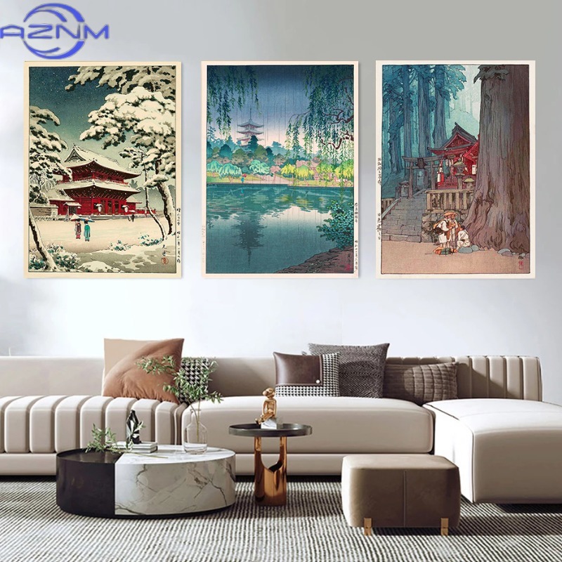 AZNM Retro Ukiyo-e Traditional - огляд і ціна Japanese Tokyo Lifestyle