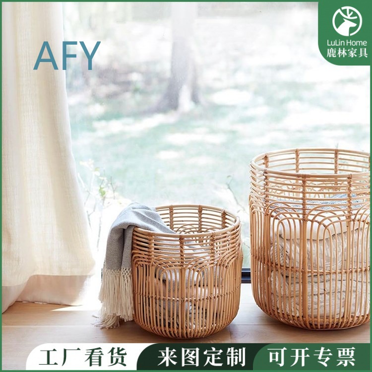 Japanese Style Wicker Laundry  - огляд і ціна Muji Home Storage