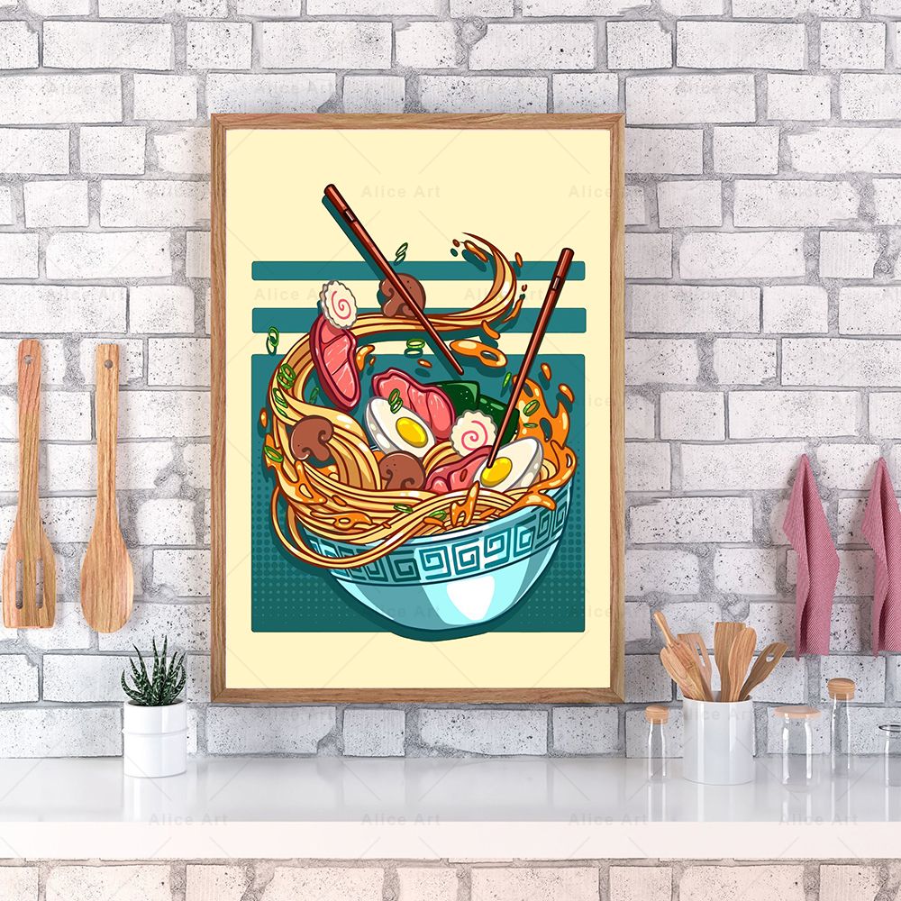 Japanese Style Poster Kitchen  - огляд і ціна Japanese Food Lifestyle